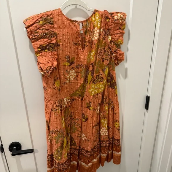 Ulla Johnson Printed Mini Dress. Size 6. - Picture 3 of 3